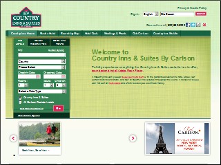 Web site www.countryinns.com, Country Inn & Suites By Radisson Toledo