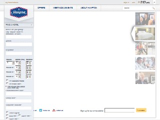 Web site www.hamptoninn.com, Hampton Inn Springfield
